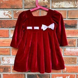 VINTAGE Velvet Christmas Dress